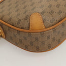 GUCCI GG Supreme Web Sherry Line Bag PVC Beige Gold 164 02 066 Auth yk18484-9