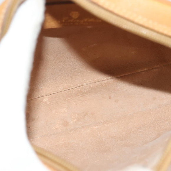 GUCCI GG Supreme Web Sherry Line Bag PVC Beige Gold 164 02 066 Auth yk18484