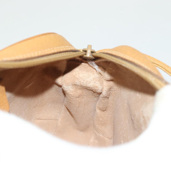 GUCCI GG Supreme Web Sherry Line Bag PVC Beige Gold 164 02 066 Auth yk18484