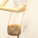 GUCCI GG Supreme Web Sherry Line Bag PVC Beige Gold 164 02 066 Auth yk18484-20