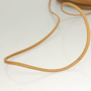 GUCCI GG Supreme Web Sherry Line Bag PVC Beige Gold 164 02 066 Auth yk18484-7