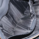 Salvatore Ferragamo Gancini Chain Shoulder Bag Leather Gray Gold Auth yk18490-21