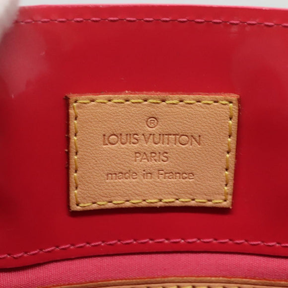 LOUIS VUITTON Monogram Vernis Reade PM Hand Bag Fran Boise M9132F Auth yk18494V