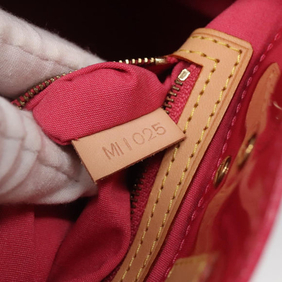 LOUIS VUITTON Monogram Vernis Reade PM Hand Bag Fran Boise M9132F Auth yk18494V