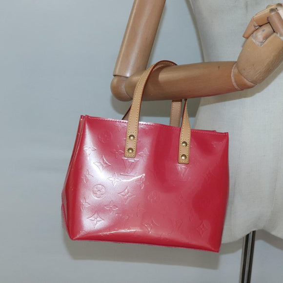 LOUIS VUITTON Monogram Vernis Reade PM Hand Bag Fran Boise M9132F Auth yk18494V