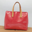 LOUIS VUITTON Monogram Vernis Reade PM Hand Bag Fran Boise M9132F Auth yk18494V-12
