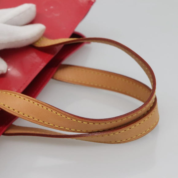 LOUIS VUITTON Monogram Vernis Reade PM Hand Bag Fran Boise M9132F Auth yk18494V