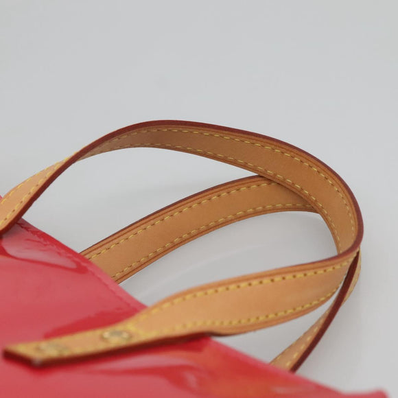 LOUIS VUITTON Monogram Vernis Reade PM Hand Bag Fran Boise M9132F Auth yk18494V