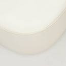 Salvatore Ferragamo Shoulder Bag Leather White Silver Auth yk18499-8