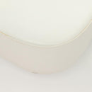 Salvatore Ferragamo Shoulder Bag Leather White Silver Auth yk18499-16