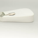 Salvatore Ferragamo Shoulder Bag Leather White Silver Auth yk18499-4