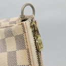 LOUIS VUITTON Damier Azur Pochette Accessoires Pouch N51986 LV Auth yk18508-9