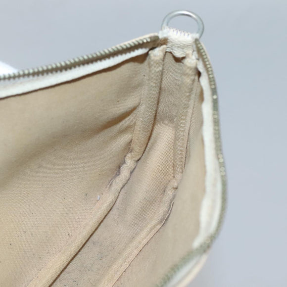 LOUIS VUITTON Damier Azur Pochette Accessoires Pouch N51986 LV Auth yk18508