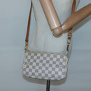 LOUIS VUITTON Damier Azur Pochette Accessoires Pouch N51986 LV Auth yk18508-19