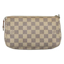 LOUIS VUITTON Damier Azur Pochette Accessoires Pouch N51986 LV Auth yk18508-2