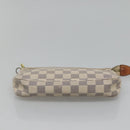 LOUIS VUITTON Damier Azur Pochette Accessoires Pouch N51986 LV Auth yk18508-6