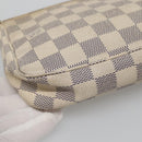 LOUIS VUITTON Damier Azur Pochette Accessoires Pouch N51986 LV Auth yk18508-14