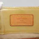 LOUIS VUITTON Monogram Vernis Reade MM Hand Bag Beige M91141 LV Auth yk18515-10