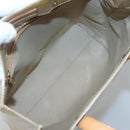 LOUIS VUITTON Monogram Vernis Reade MM Hand Bag Beige M91141 LV Auth yk18515-11