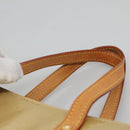 LOUIS VUITTON Monogram Vernis Reade MM Hand Bag Beige M91141 LV Auth yk18515-8