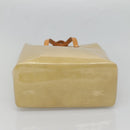 LOUIS VUITTON Monogram Vernis Reade MM Hand Bag Beige M91141 LV Auth yk18515-5