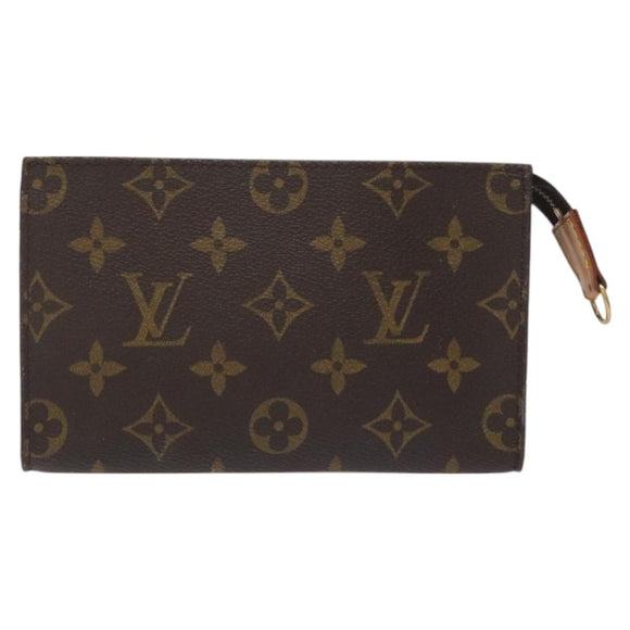LOUIS VUITTON Monogram Bucket PM Accessory Pouch LV Auth yk18524