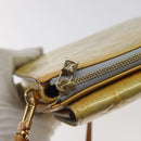 LOUIS VUITTON Monogram Vernis Motto Accessory Pouch Gris M91030 LV Auth yk18527-10