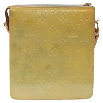 LOUIS VUITTON Monogram Vernis Motto Accessory Pouch Gris M91030 LV Auth yk18527 - 0