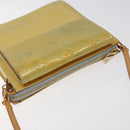 LOUIS VUITTON Monogram Vernis Motto Accessory Pouch Gris M91030 LV Auth yk18527-6