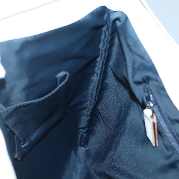 GUCCI GG Supreme Sherry Line Shoulder Bag PVC White Gold 152608 Auth yk18549