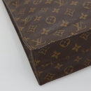 LOUIS VUITTON Monogram Sac Plat Hand Bag M51140 LV Auth yk18556-9