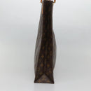 LOUIS VUITTON Monogram Sac Plat Hand Bag M51140 LV Auth yk18556-3