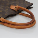 LOUIS VUITTON Monogram Sac Plat Hand Bag M51140 LV Auth yk18556-7