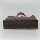 LOUIS VUITTON Monogram Sac Plat Hand Bag M51140 LV Auth yk18556-5