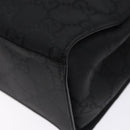 GUCCI Bamboo GG Canvas Hand Bag Black 002 1016 Auth yk18592-10