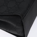 GUCCI Bamboo GG Canvas Hand Bag Black 002 1016 Auth yk18592-11