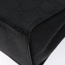 GUCCI Bamboo GG Canvas Handtasche Schwarz 002 1016 Auth yk18592-15