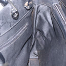 GUCCI Bamboo GG Canvas Hand Bag Black 002 1016 Auth yk18592-16