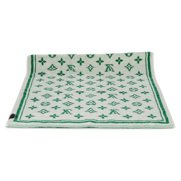 LOUIS VUITTON Monogram Beach Towel Serviette Towel Pile M77752 Auth yk18596V