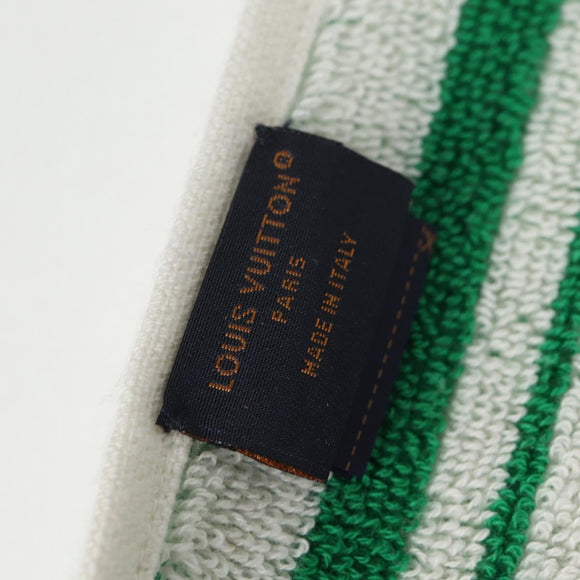 LOUIS VUITTON Monogram Beach Towel Serviette Towel Pile M77752 Auth yk18596V