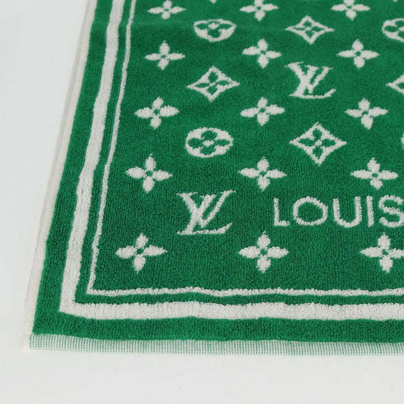LOUIS VUITTON Monogram Beach Towel Serviette Towel Pile M77752 Auth yk18596V