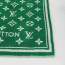 LOUIS VUITTON Monogram Beach Towel Serviette Towel Pile M77752 Auth yk18596V-6