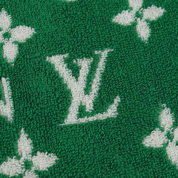 LOUIS VUITTON Monogram Beach Towel Serviette Towel Pile M77752 Auth yk18596V