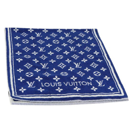 LOUIS VUITTON Monogram Beach Towel Serviette Towel Pile M77752 LV Auth yk18597V