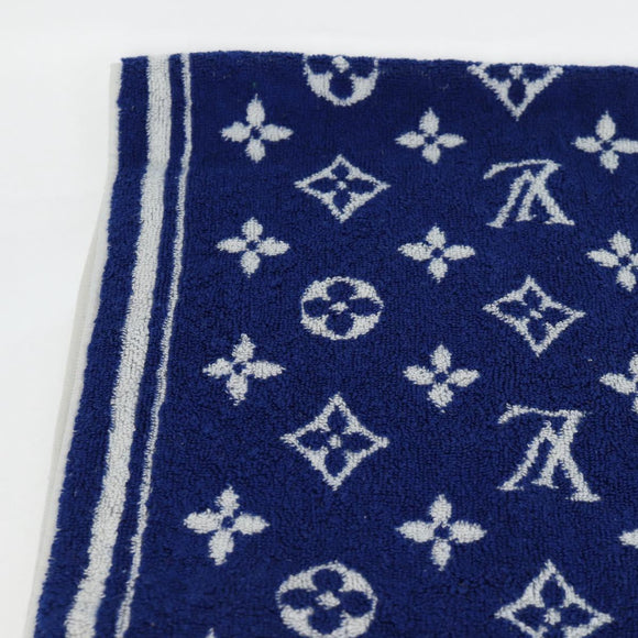 LOUIS VUITTON Monogram Beach Towel Serviette Towel Pile M77752 LV Auth yk18597V