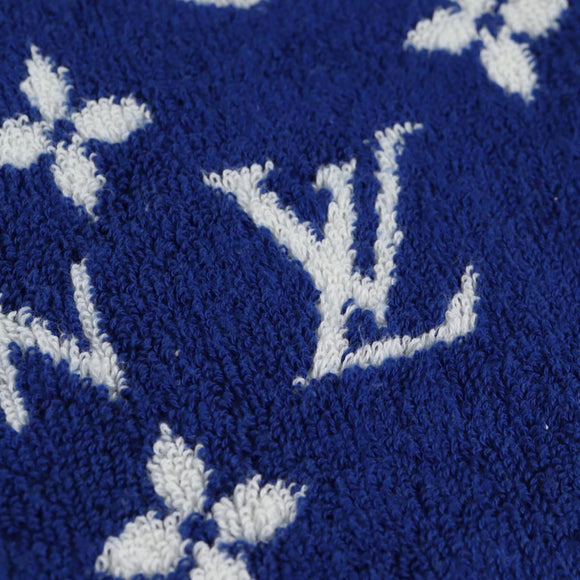 LOUIS VUITTON Monogram Beach Towel Serviette Towel Pile M77752 LV Auth yk18597V