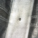 SAINT LAURENT Tote Bag Leather Reversible White Gold 168484 Auth yk18601-11