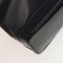 GUCCI Shoulder Bag Patent leather Navy Gold 001 090 1649 Auth yk18606-13