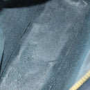 GUCCI Shoulder Bag Patent leather Navy Gold 001 090 1649 Auth yk18606-16