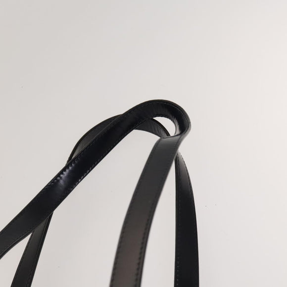 GUCCI Shoulder Bag Patent leather Navy Gold 001 090 1649 Auth yk18606